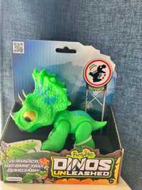 Іграшка Динозавр (зелений трицератопс)