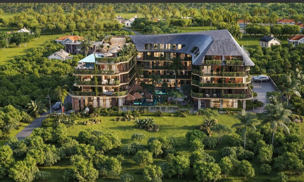 Апартаменты под управлением Wyndham на первой линии пляжа Melasti,Бали