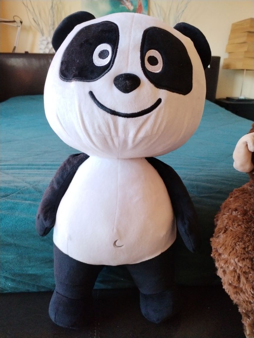 2 peluches Panda e Macaco