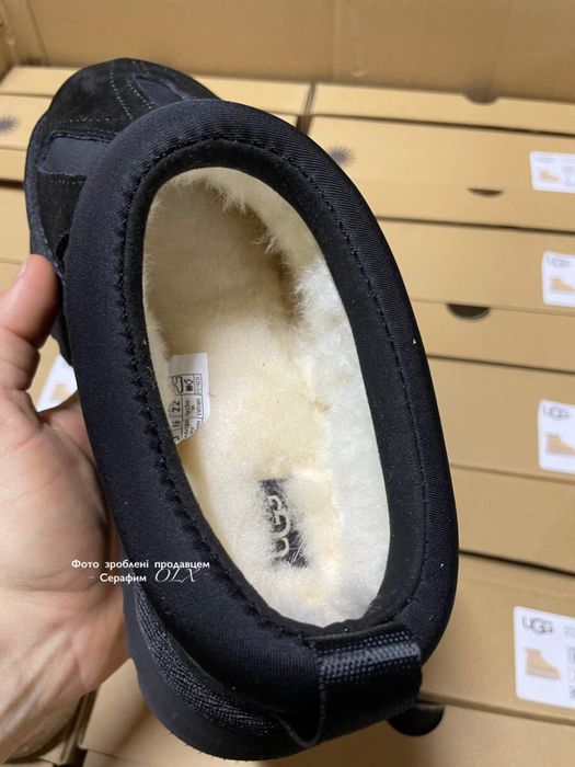Оригинальные зимние UGG Tasman Tazz Sunwave Slipper black (IN BOX)