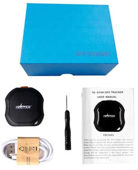 TKSTAR TK109 GPS Трекер 1000мАг 18дн для дрона кур'єра вантажа авто