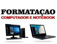 Formatação de computador e notebook