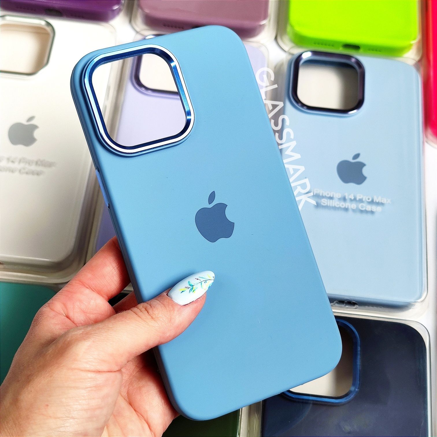 Чохол Metal Silicone Case iPhone 14 • Pro • Max, чохол для айфон 14про