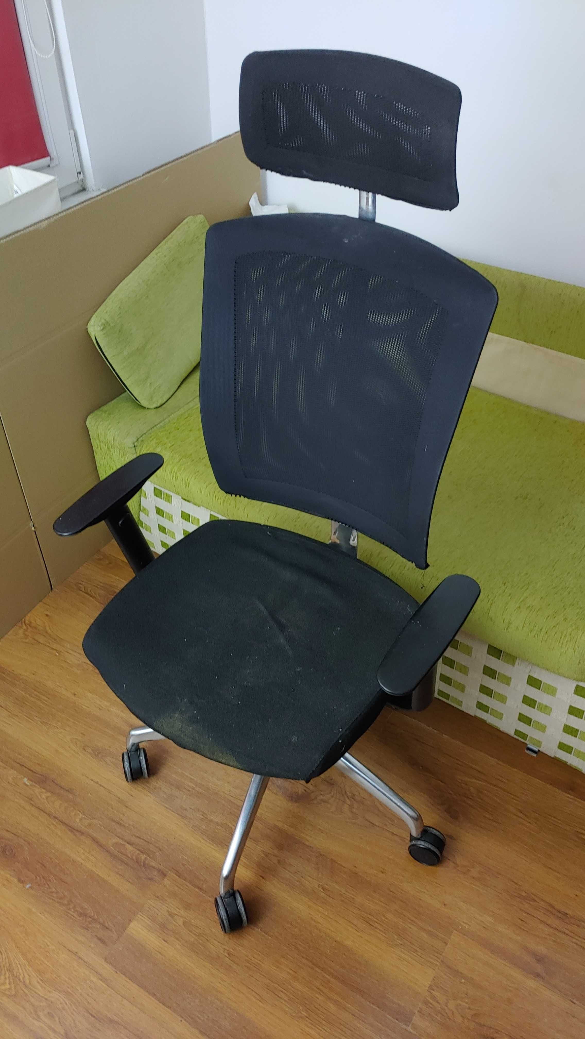 Fotel Sitag biurowy ergonomiczny używany na części lub do naprawy