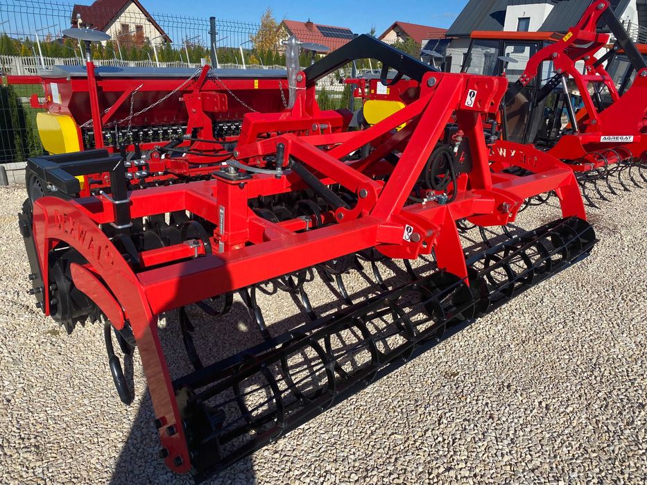 Agregat Uprawowo-Siewny z hydropakiem 2.5m/2.7m/3.0m DOSTAWA GRATIS