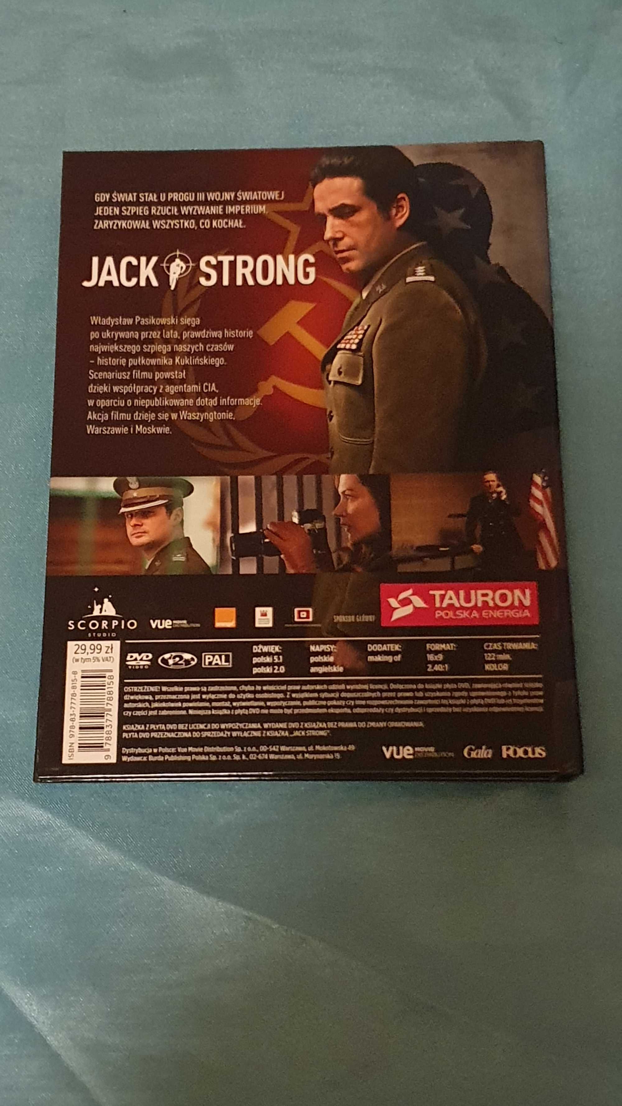 Jack Strong  prawdziwa historia  DVD + Książka