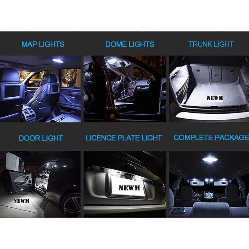 Luzes LED para CARRO - fácil instalação - preço cada