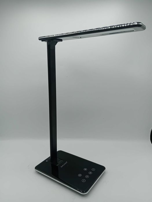 SMUKEE Lampka biurkowa USB z ładowarką indukcyjną