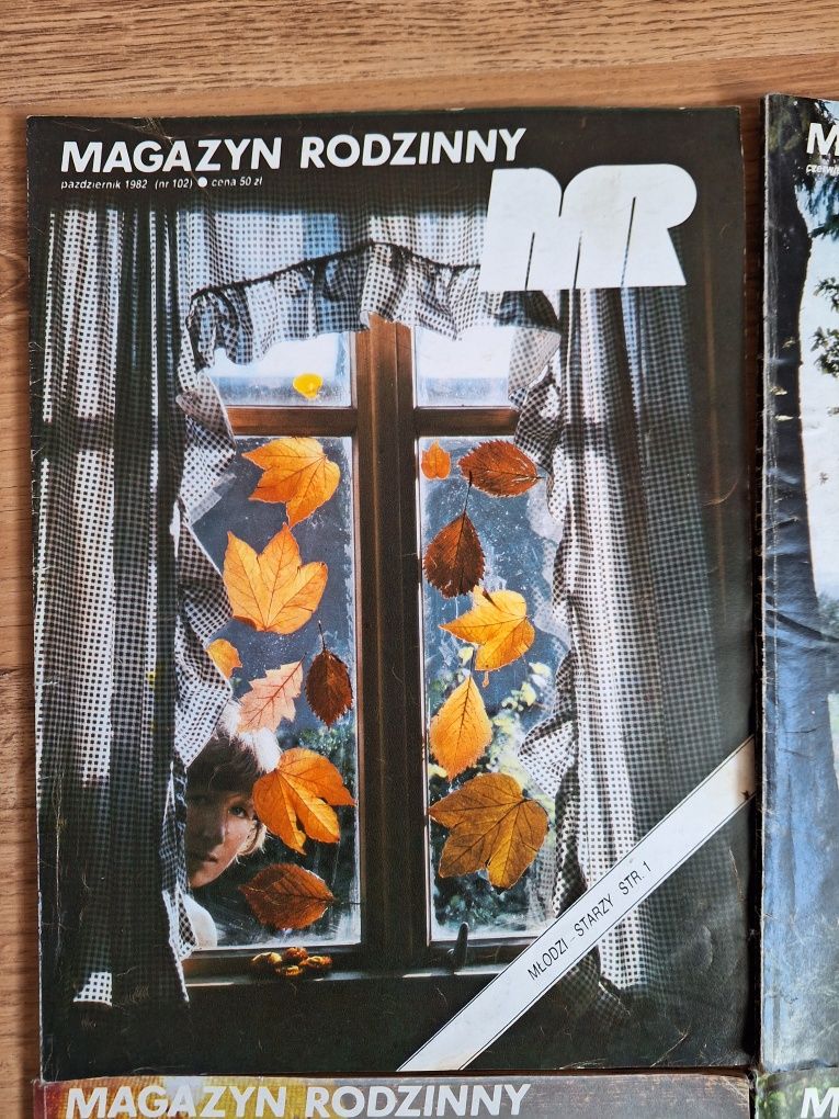 Magazyn Rodzinny 1978, 1980, 1982, 1983 - 7 egzemplarzy