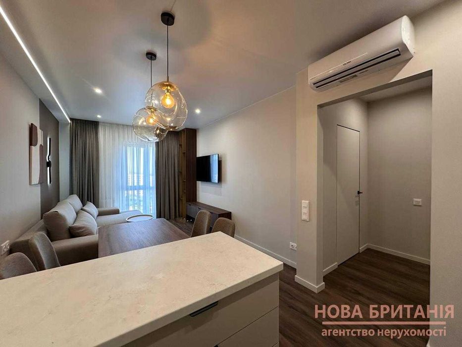 Орнда НОВОЇ, СУЧАСНОЇ 1к квартири 41м2 будинок Лінкольн ЖК Нова Англія