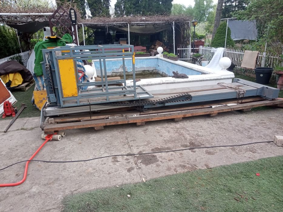 Platforma lakiernicza ALFA LIFT Alfadis winda podest kosz roboczy
