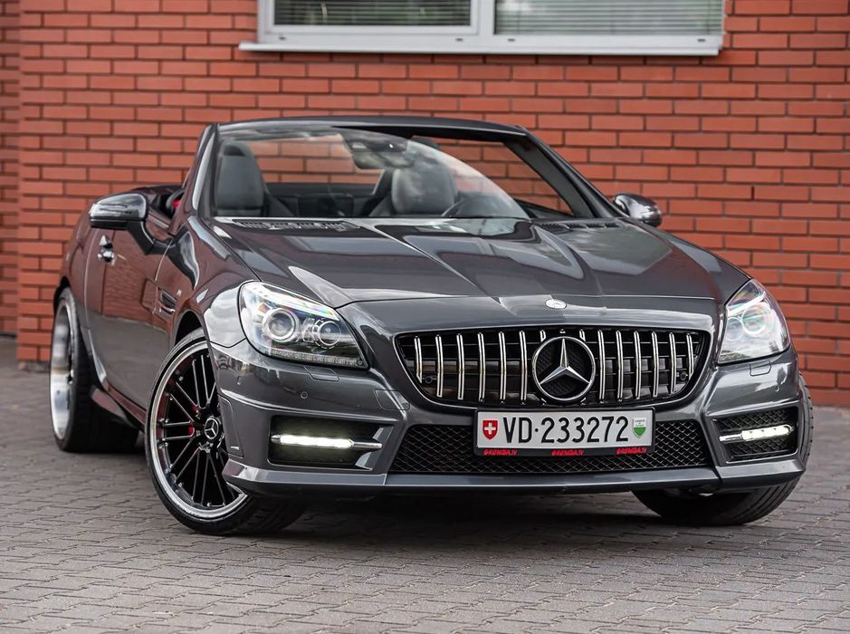 Mercedes-Benz SLK SLK250 AMG-PAKIET 1.8B 204Ps El.Dach Skóra Navi Ledy 100% Bezwypadek