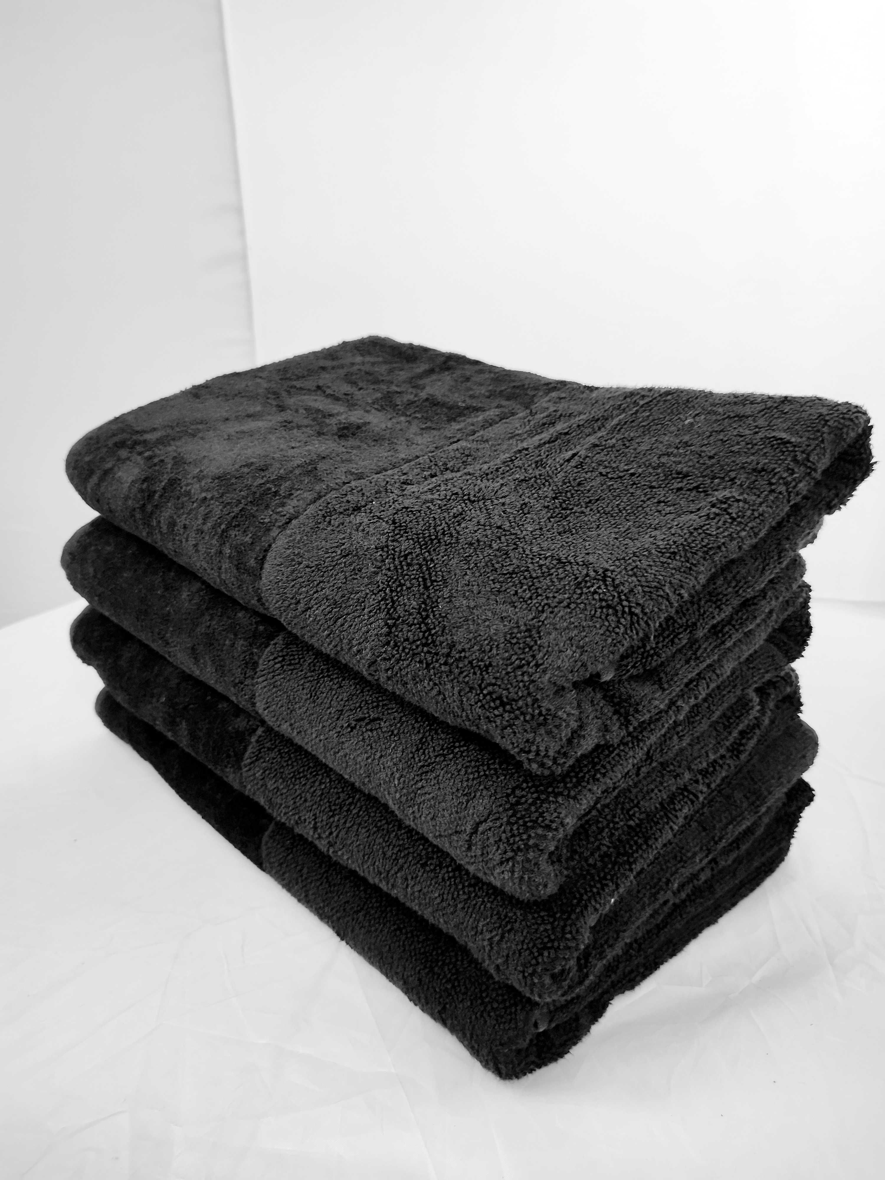 Ręcznik Möve Duży Kąpielowy Hotelowy 70x150 Outlet czarny