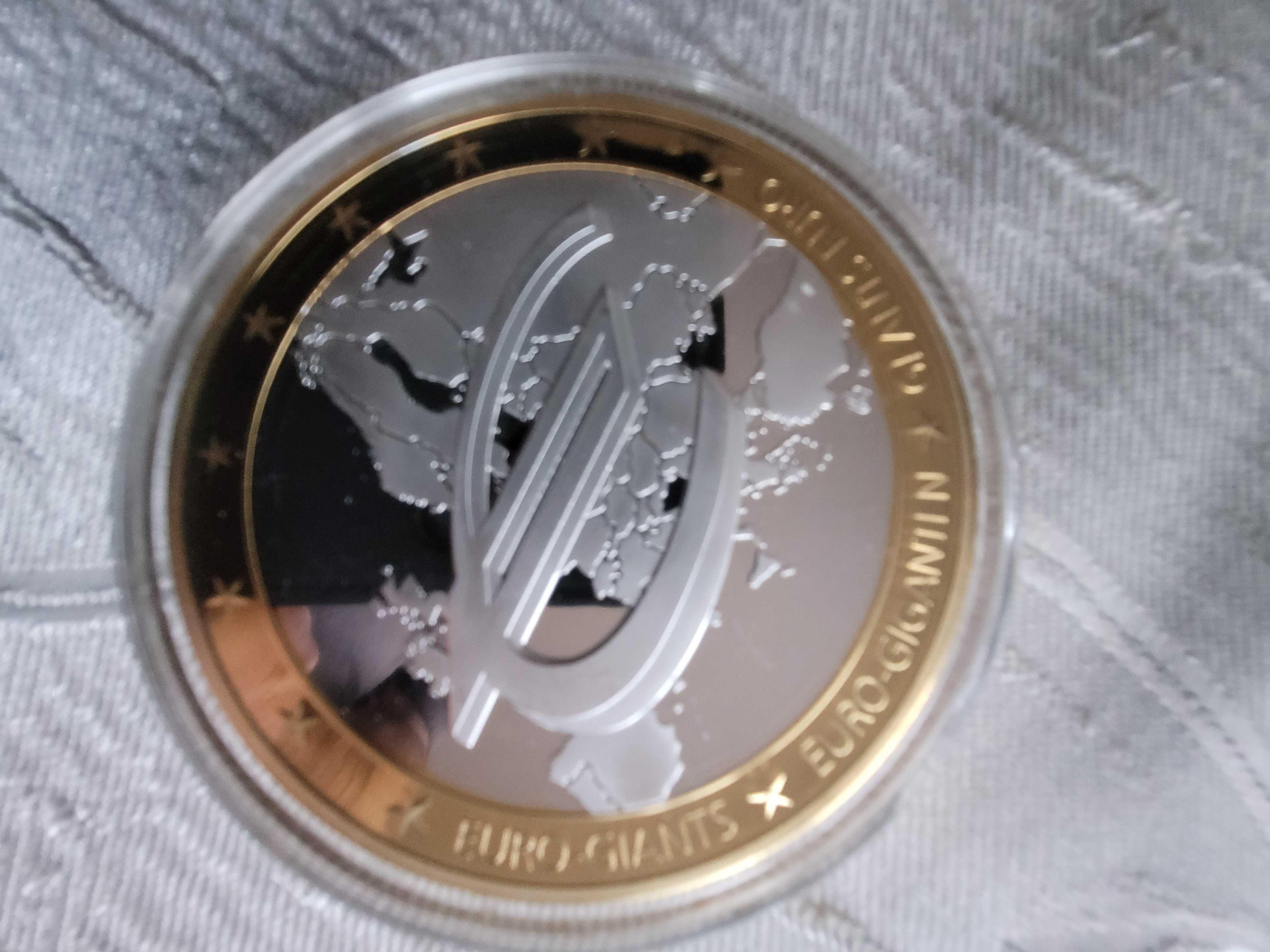 numizmat gigant euro giants giganten geants 2009 10 lat euro