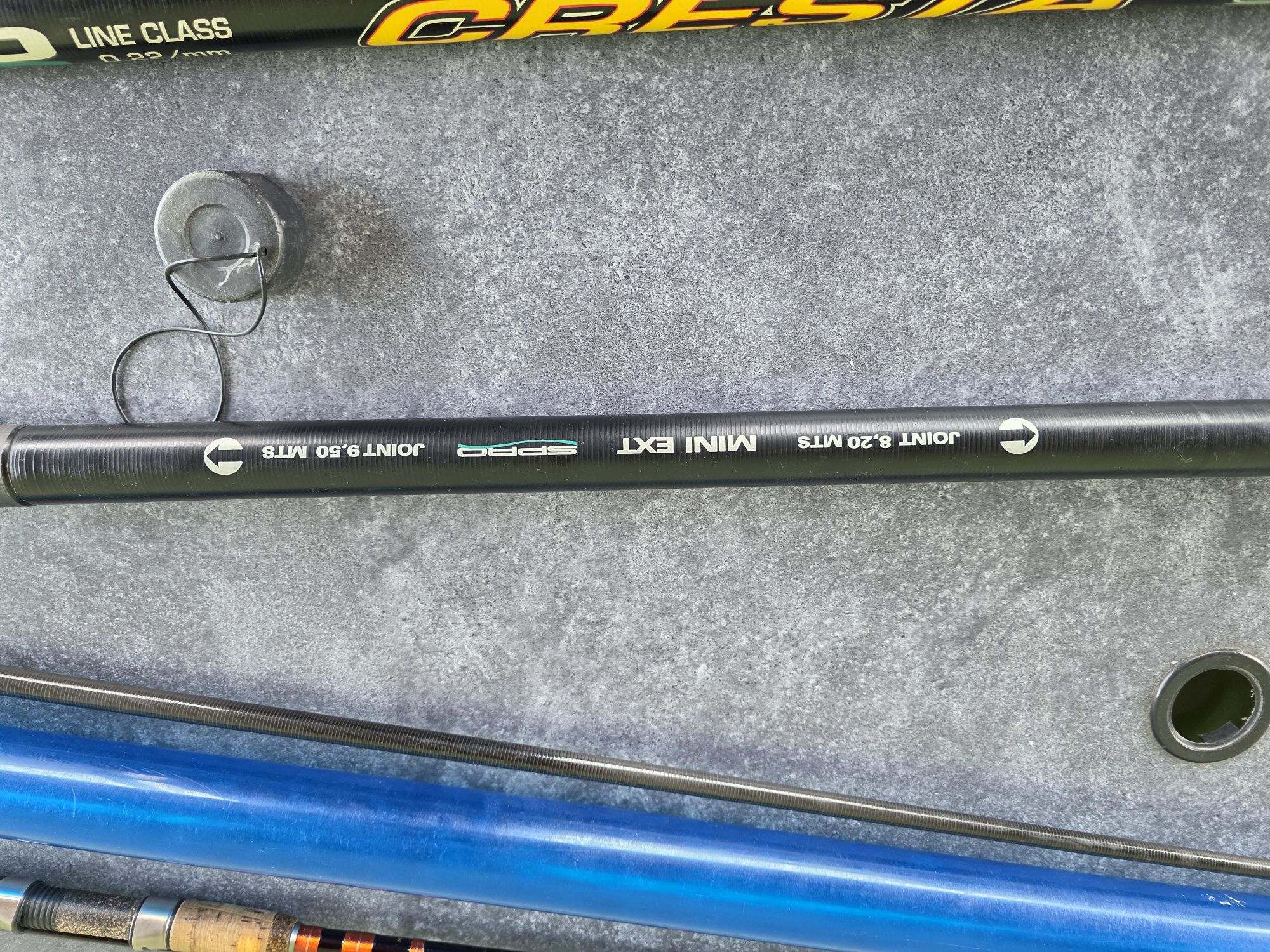 spro cresta s16 950 powerhouse ultra strong pole tyczka 9.5m