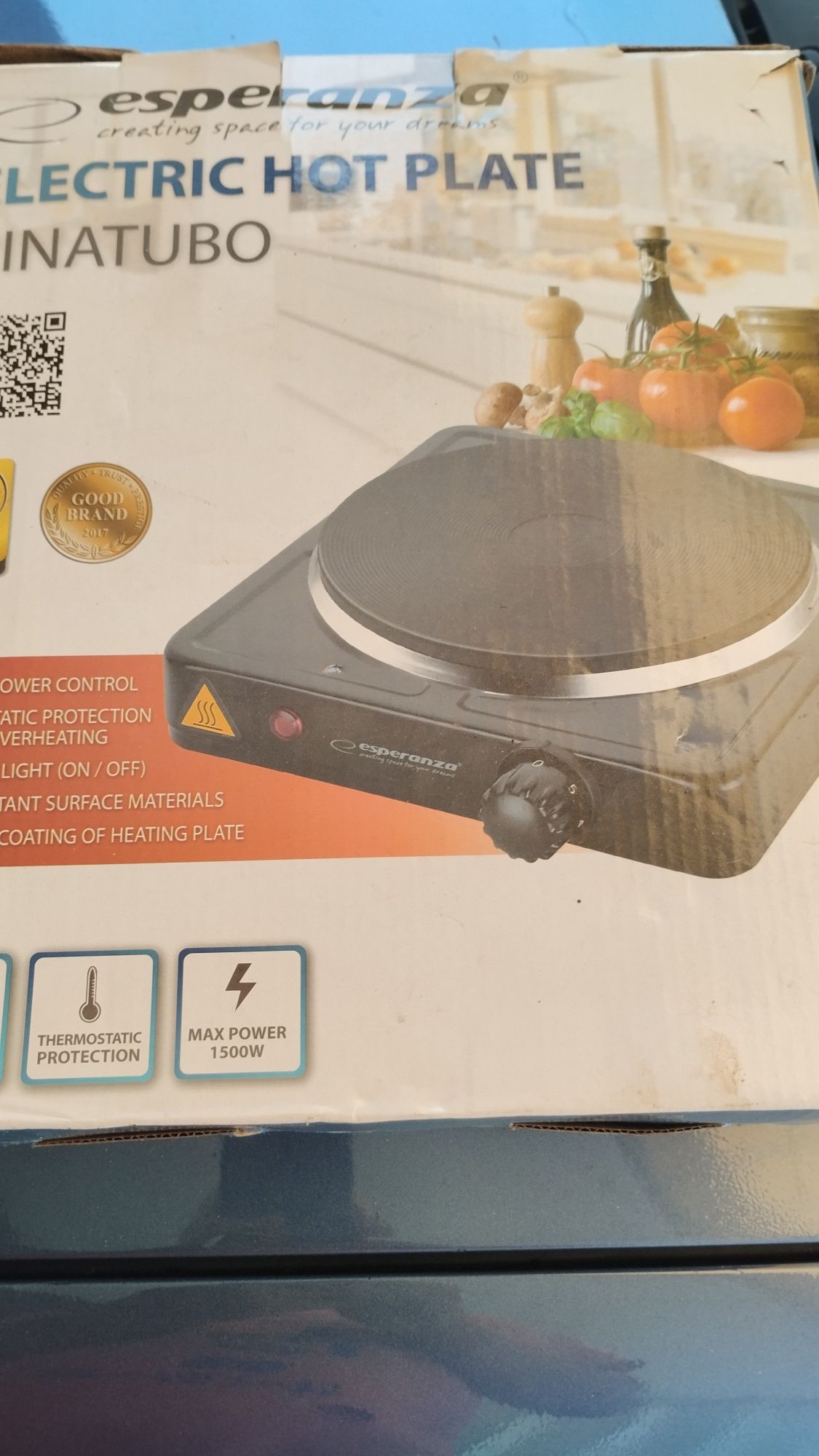 fogão com disco electrico e o outro com resistência tubular