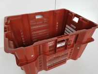DUŻY Pojemnik Skrzynka Kosz Magazynowy Transportowy 800x600x440mm.