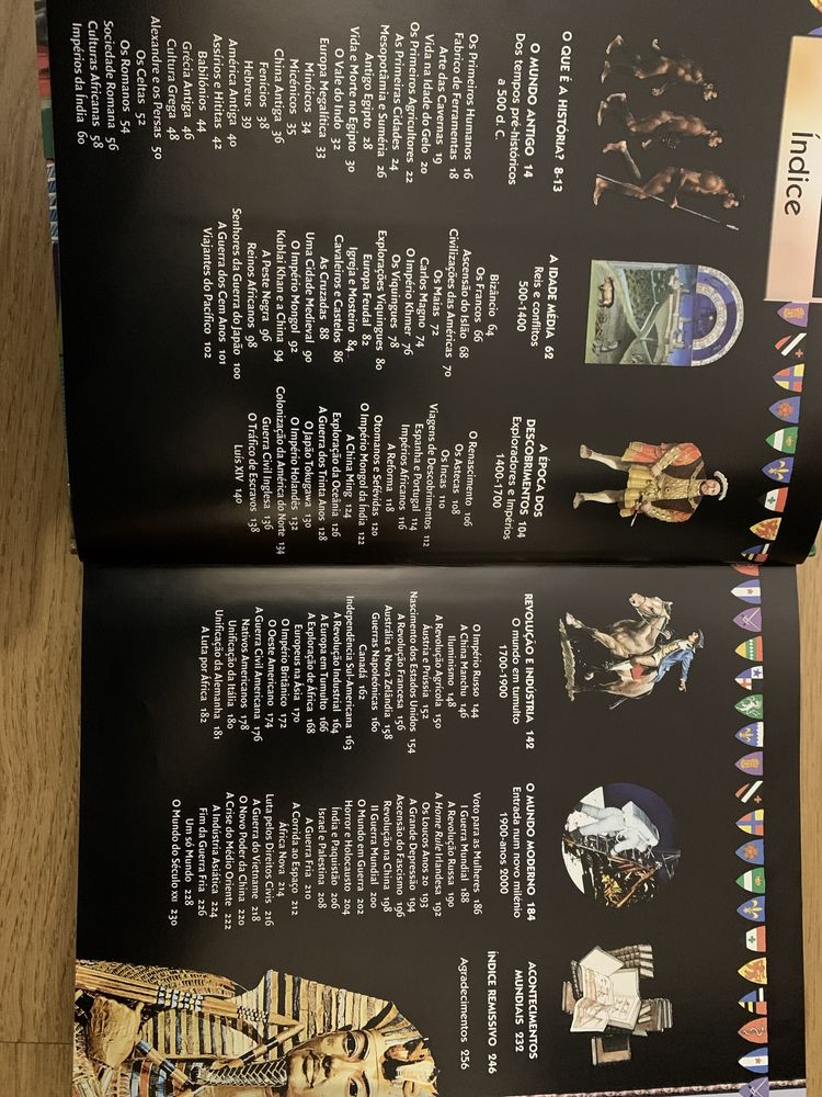 Livro Enciclopedia da História Mundial