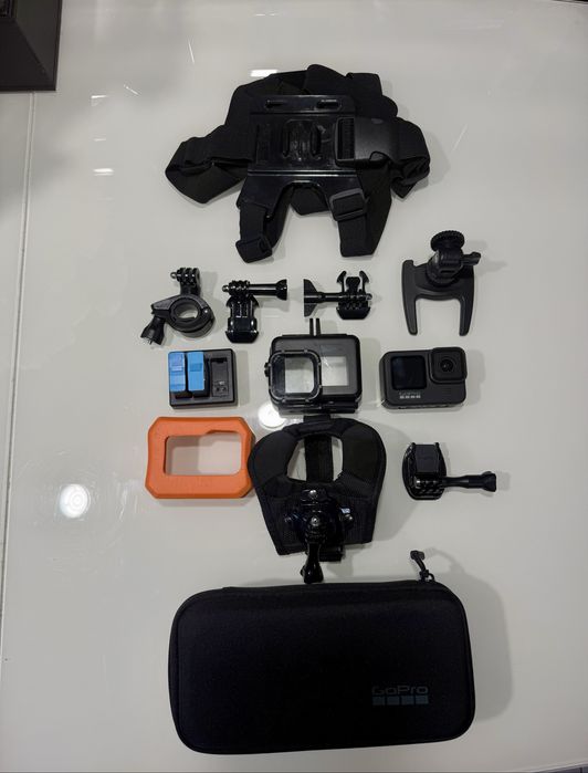 GoPro 9, goPro hero 9, hero 9, великий комплект, 3 акумулятора