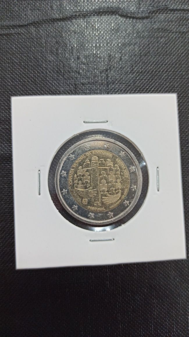 Moedas comemorativas de 2 Euros em Alvéolos