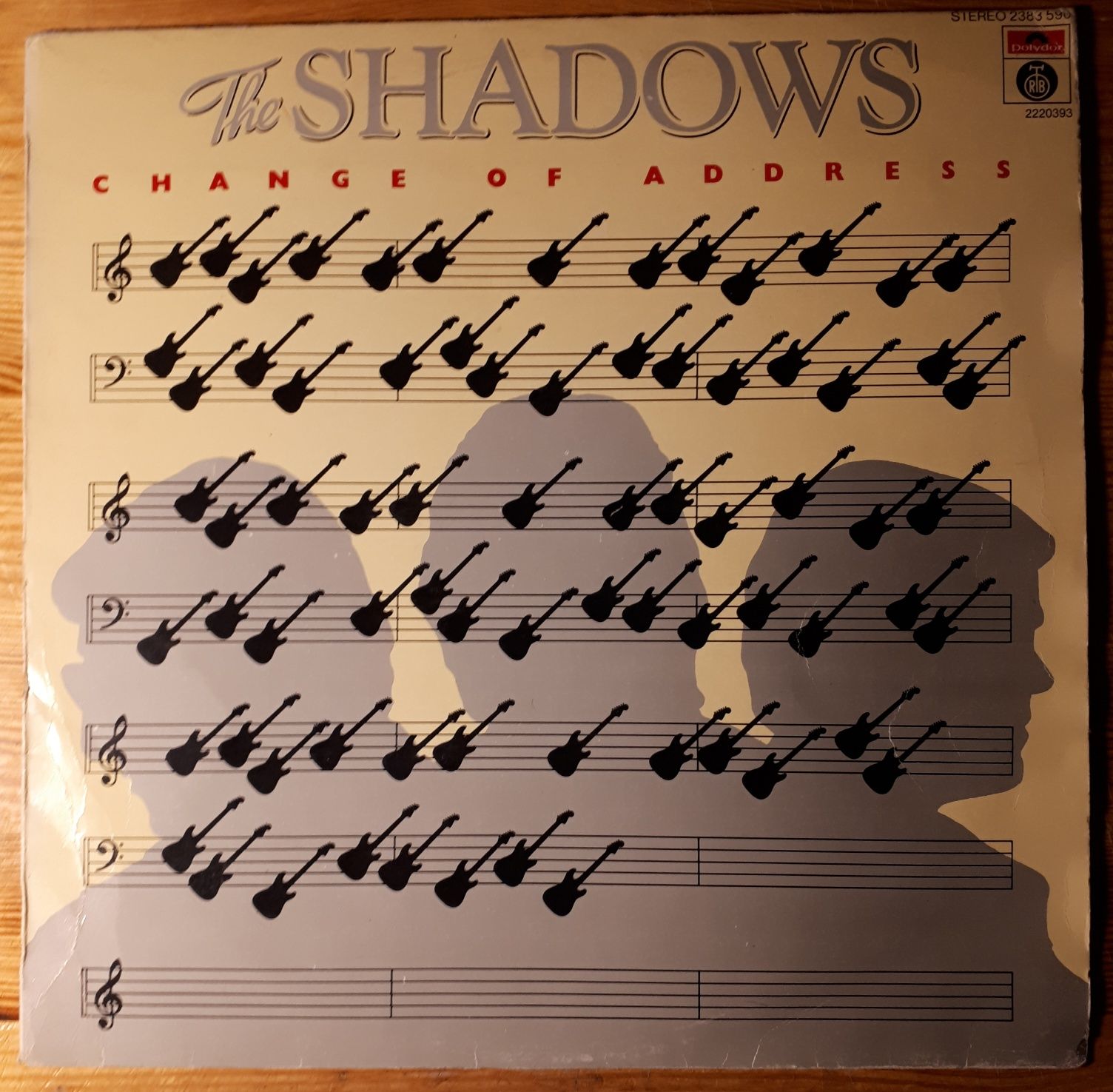 Płyta winyłowa - The Shadows – Change Of Address, LP, Stereo, EX/EX