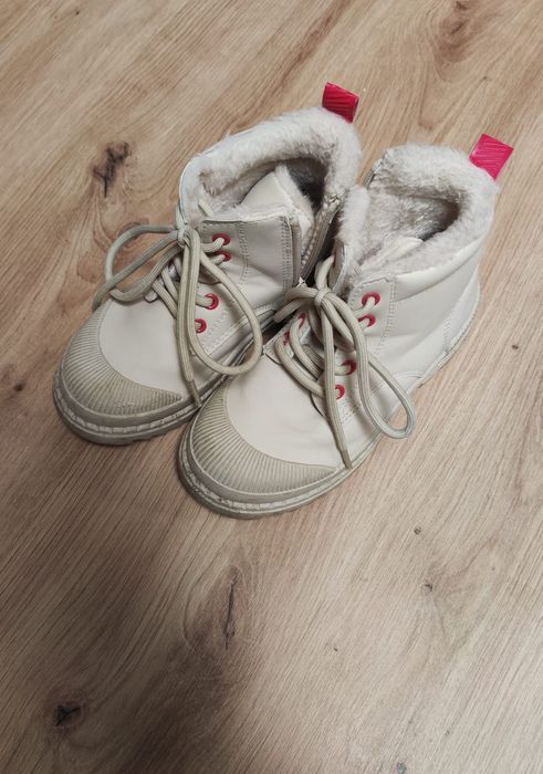 Buty dla dziewczynki, ocieplane, rozmiar 29