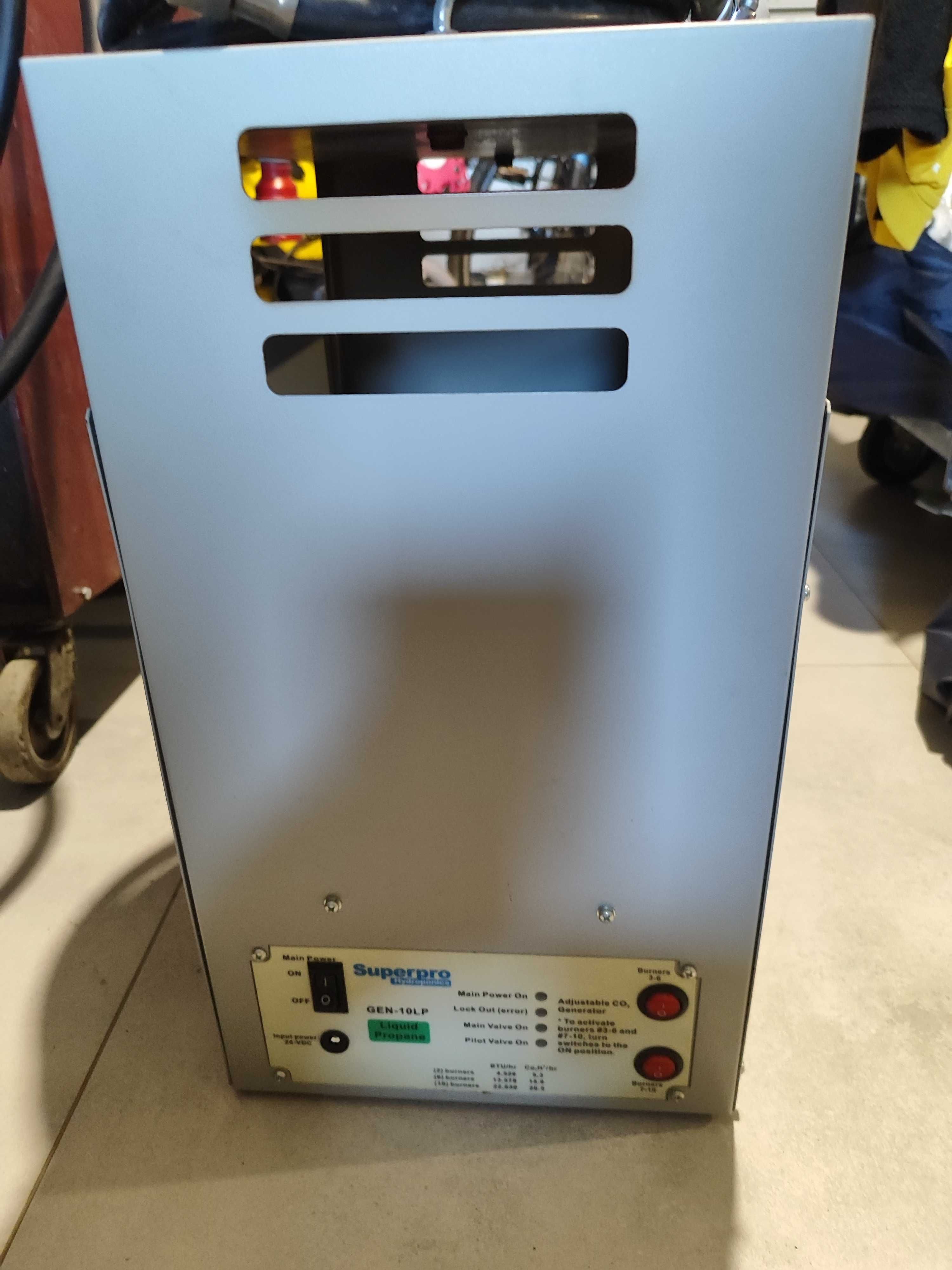 Generator dwutlenku węgla superpro hydroponics gen 10-lp co2