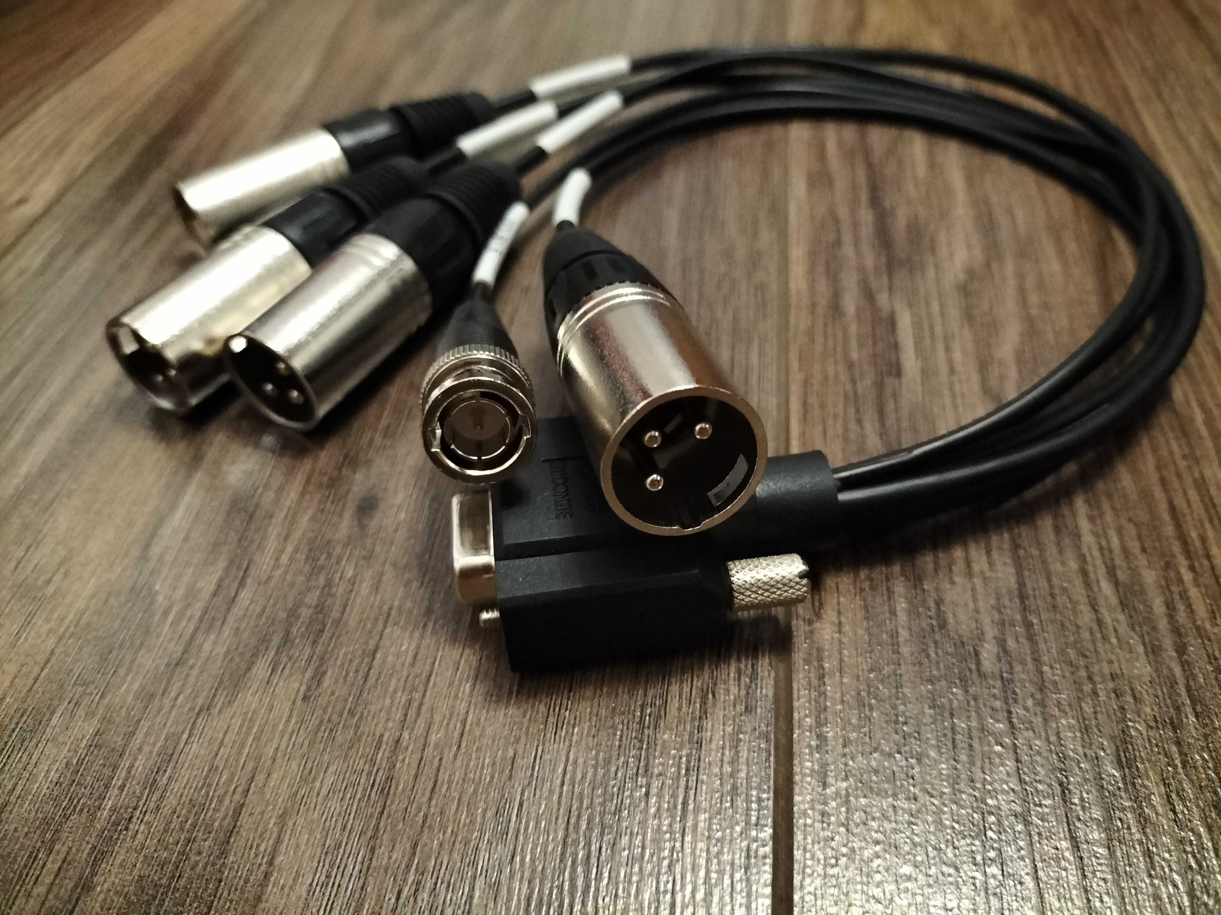 Kabel XLR W / małe BNC dolby E