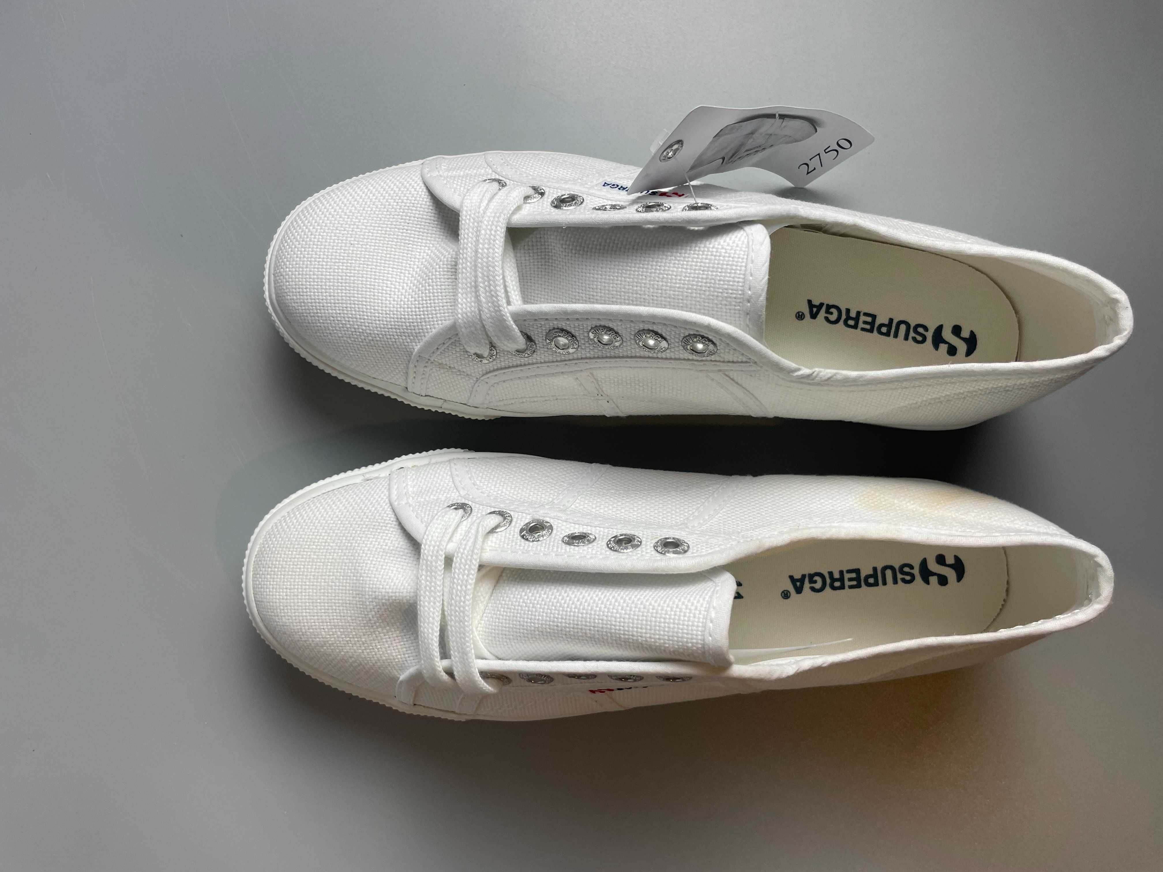 Superga Tenisówki 2730 białe trampki niskie rozm. 41 [B67] sneakersy