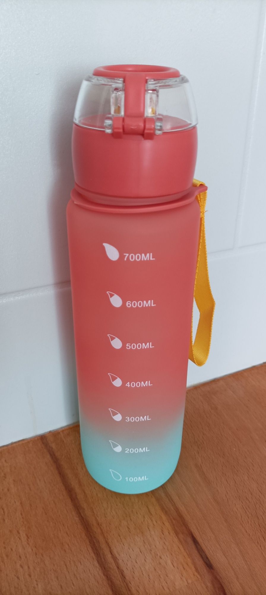 Bidon butelka motywacyjna 700 ml na wodę Nowa