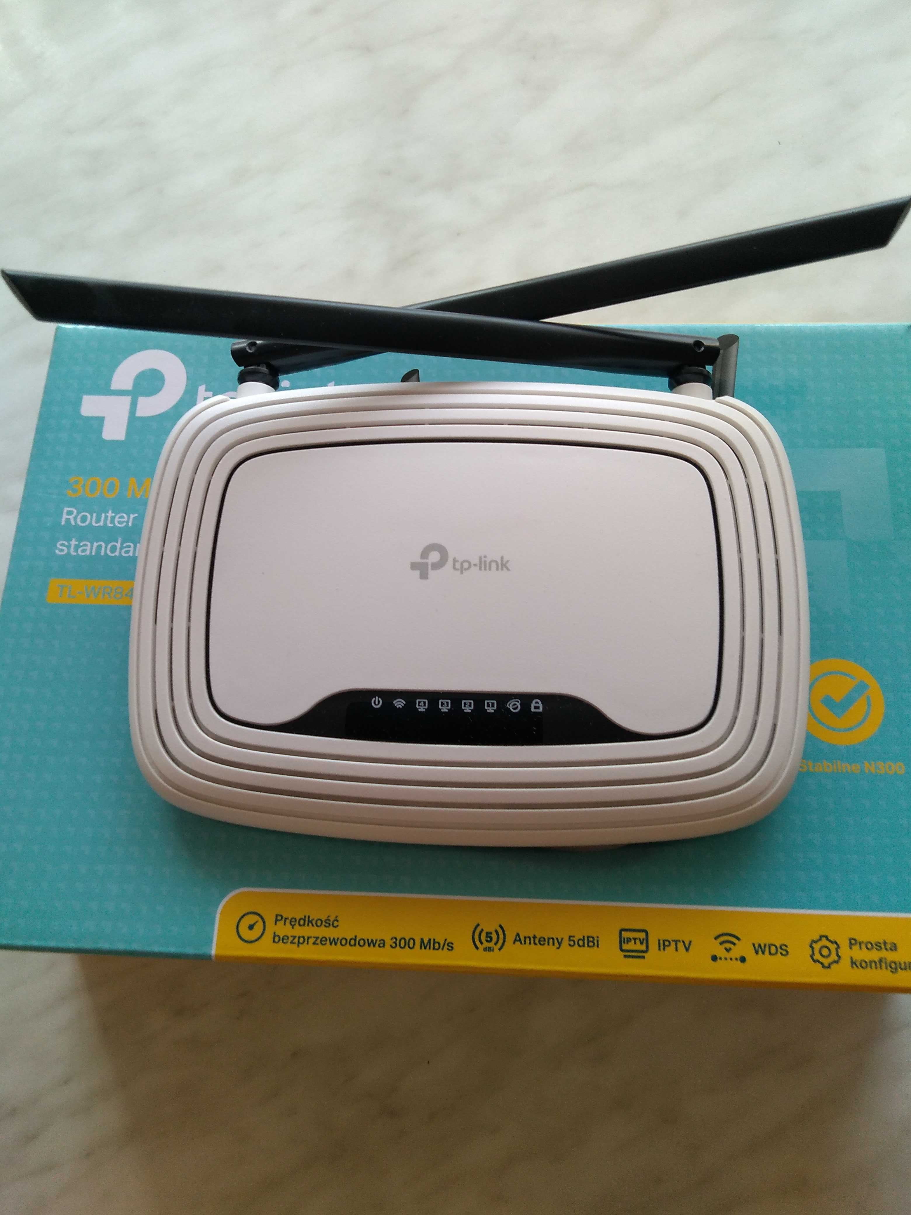 Router bezprzewodowy  TP-LINK  TL-WR841N  300Mb/s