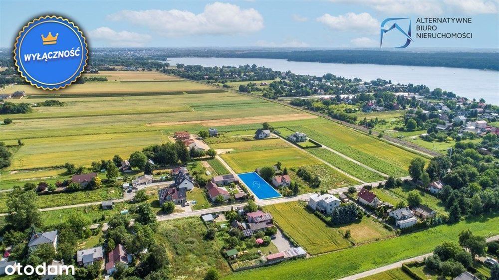Inwestycyjna działka nad Zalewem Zemborzyckim