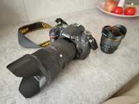 Nikon d7100+sigma 18-35 1.8 + samyang 8mm