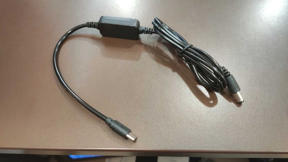 Кабель USB перетворювач напруги 5В на 12В