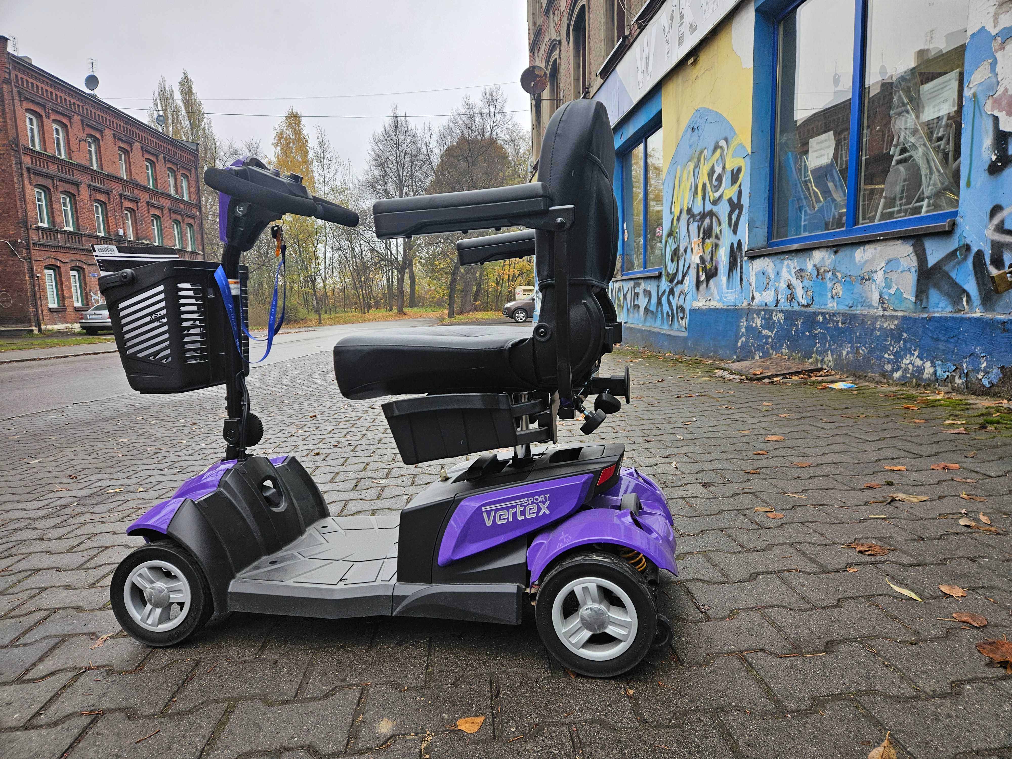 Skuter elektryczny dla osoby starszej lub niepełosprawnej