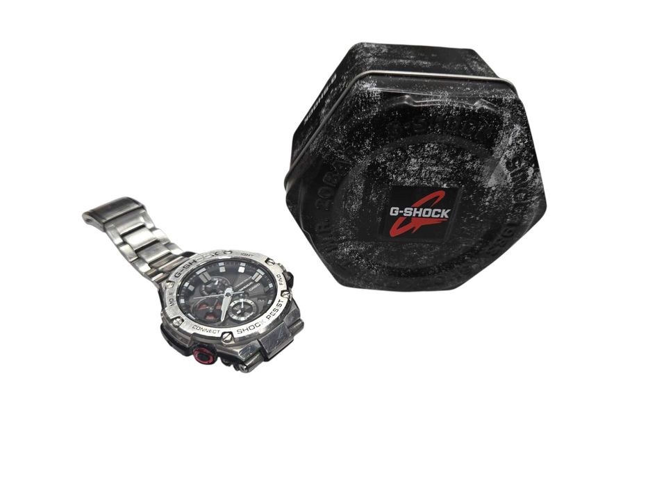 Zegarek męski Casio G-SHOCK GST-B100-1AER solar bransoleta