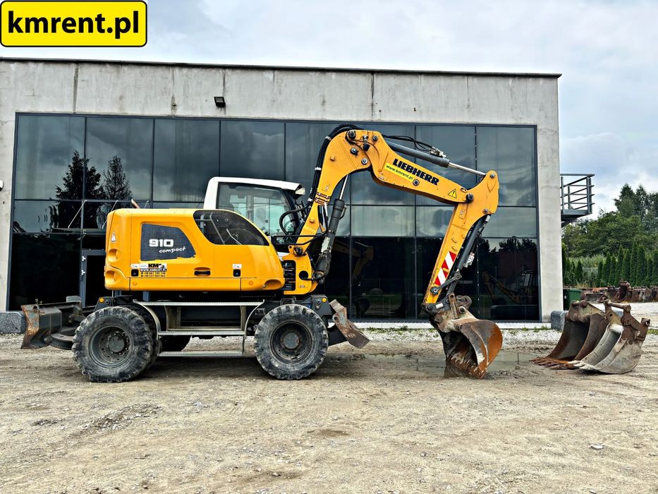 Liebherr A 910 COMPACT KOPARKA KOŁOWA 2013R. | CAT LIEBHERR 312 313 JCB JS 130 145 316