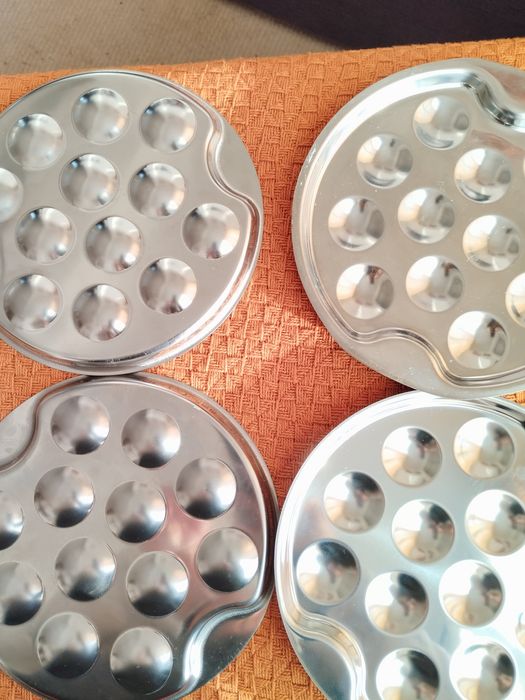 4 pratos de escargot