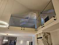 Balustrady szklane, balustrady ze stali nierdzej