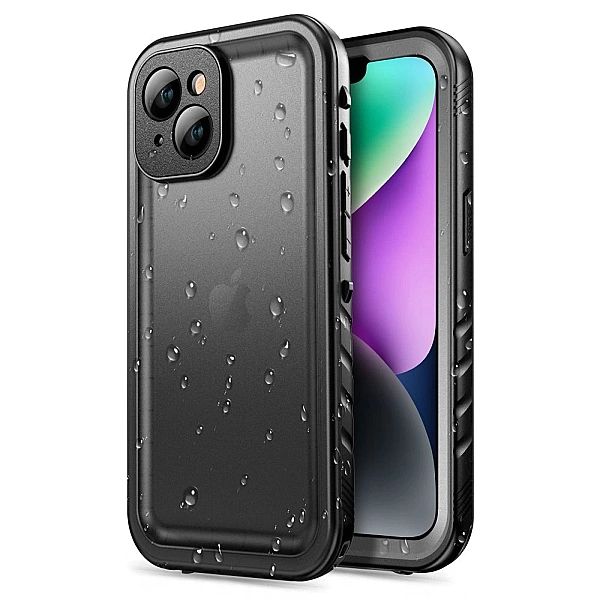 Etui Tech-Protect ShellBox wodoodporne IP68 na iPhone 14 - czarne