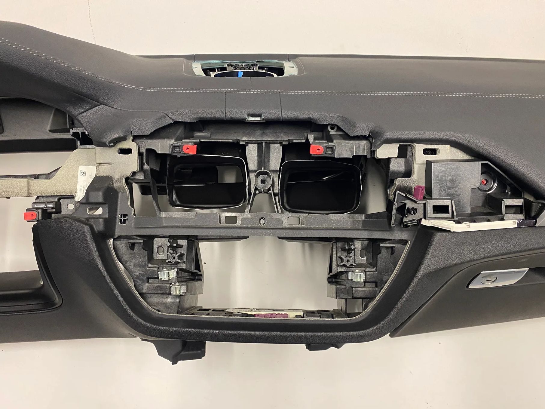 BMW X3 G01 X4 G02 DESKA ROZDZIELCZA KONSOLA SKÓRA SZARA NIĆ HEAD UP HUD