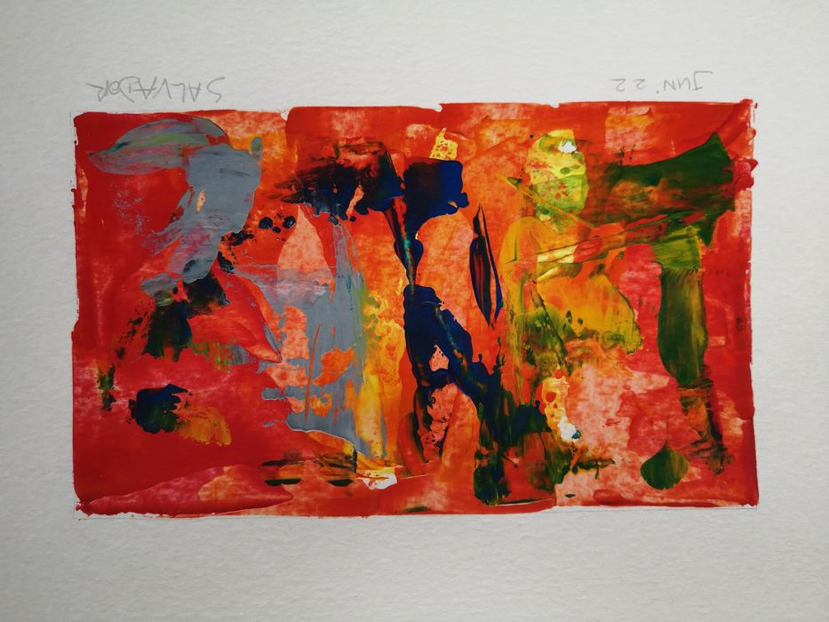 Acrílico sobre papel