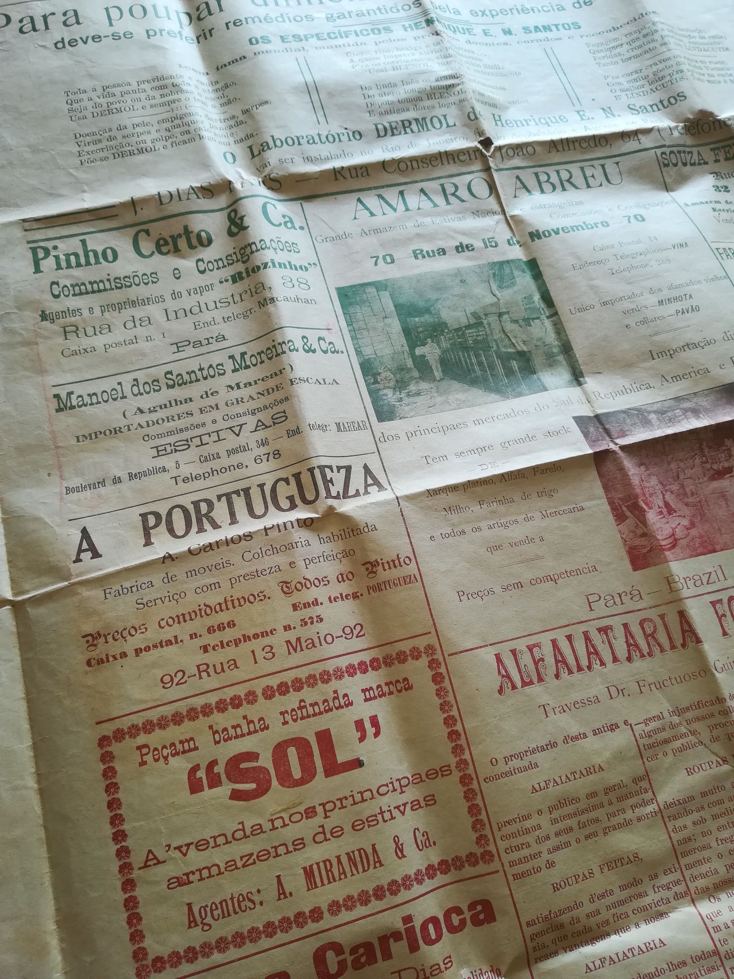 Jornal Portugal 5 Outubro 1918