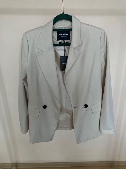 Nowa beżowa marynarka Pull& Bear roz. XS