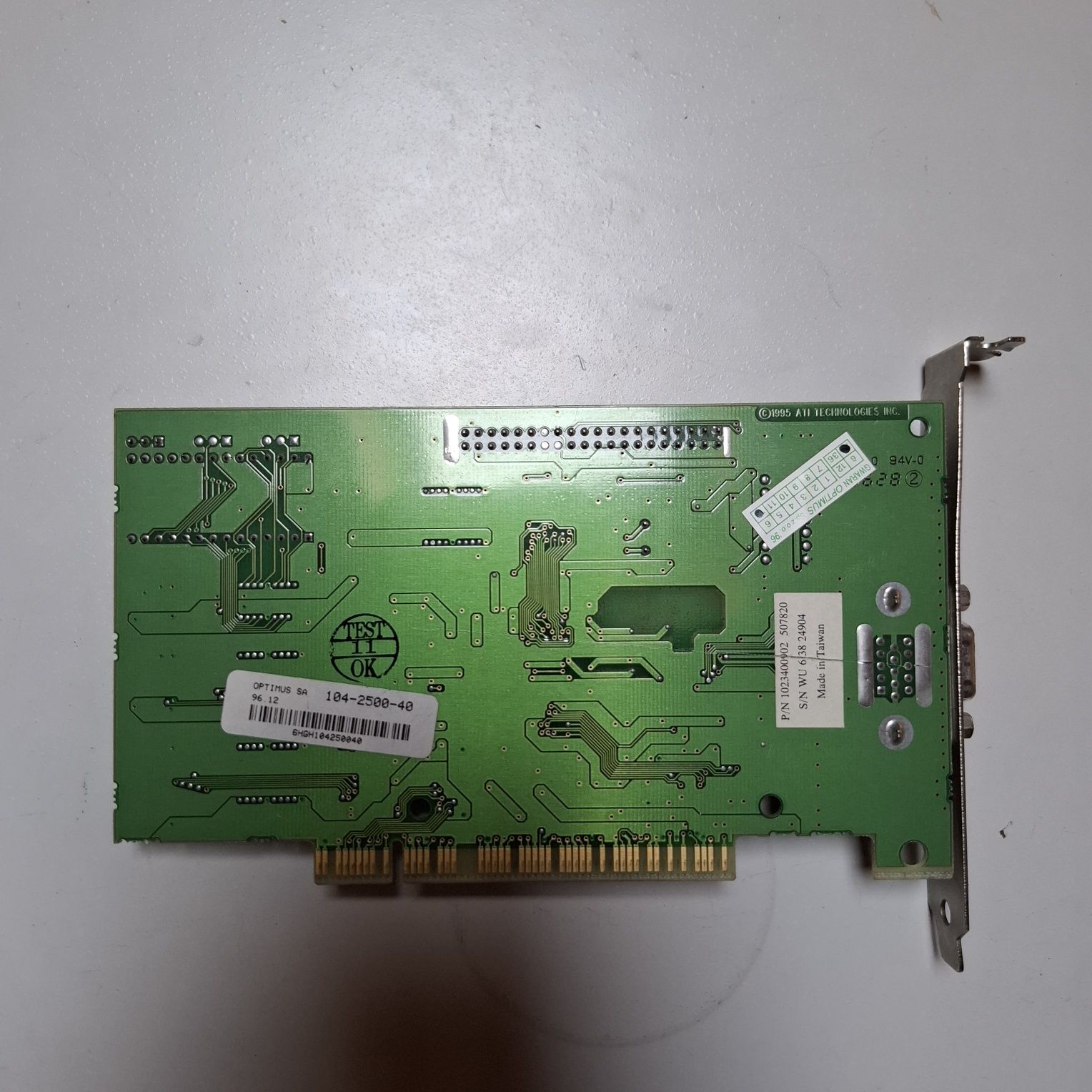 Karta graficzna ATI MACH64VT2 1mb PCI Optimus Retro