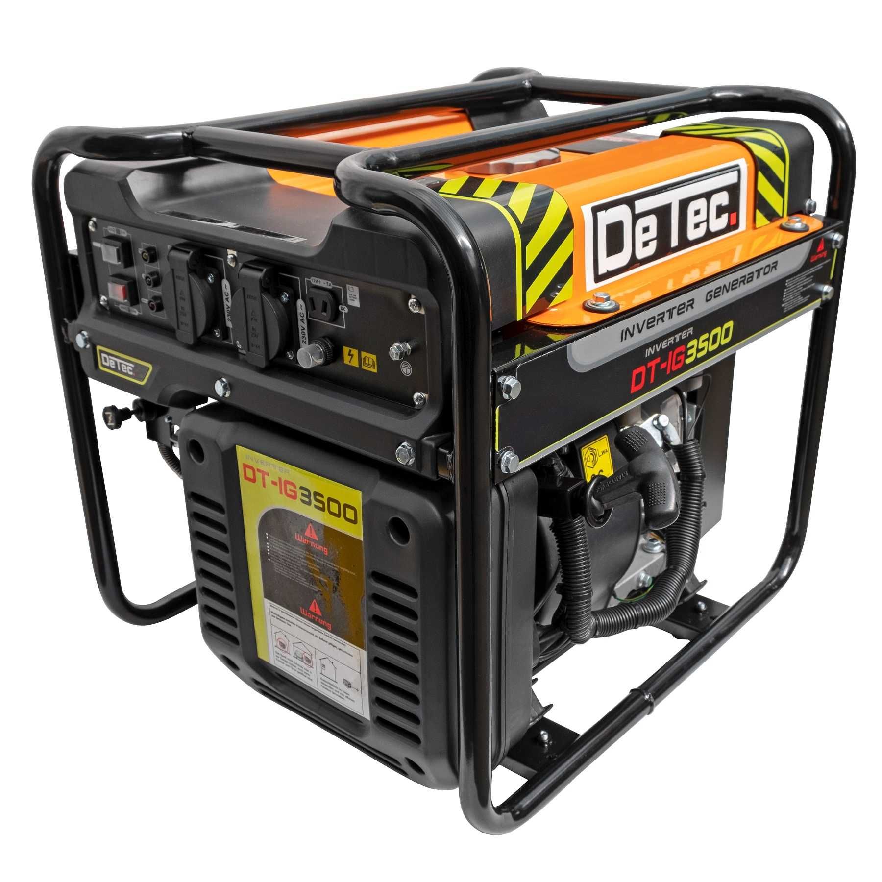 Agregat prądotwórczy - Generator - DeTec DT-IG3500 INWERTER Moc 3,5 kW