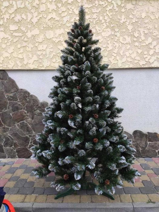 ‼️ Искусственная елка с шишками  зеленая, ель,  елочка новогодняя.Дроп