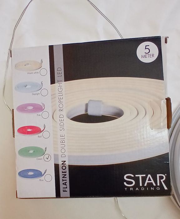 Mangueira 5m de luz verde