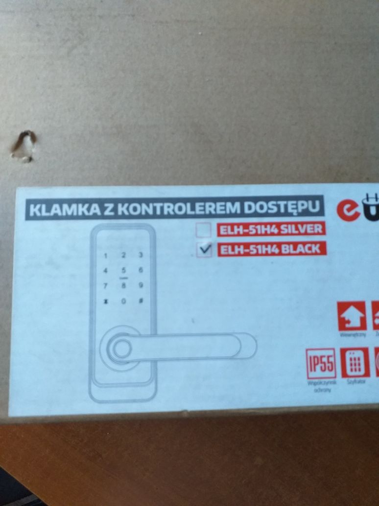 Klamka z kontrolą dostępu Eura ELH-51H4