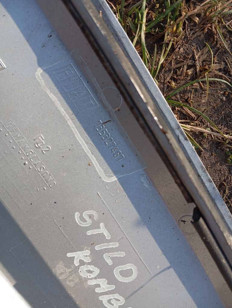 Spoiler lotka dokładka klapy bagażnika tył Fiat Stilo Oryginał